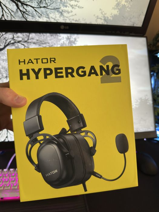 Продам навушники  HATOR HYPERGANG 2