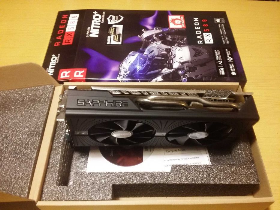 Sapphire Nitro+ RX 580 8GB okazja po profesjonalnym serwisie