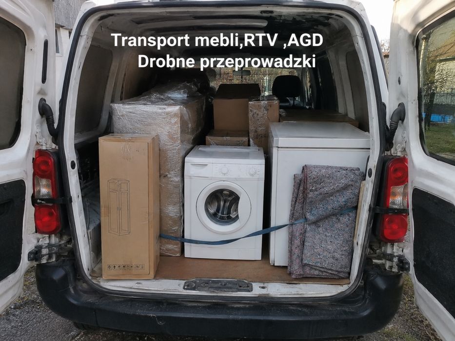 Transport mebli ,RTV,AGD i inne