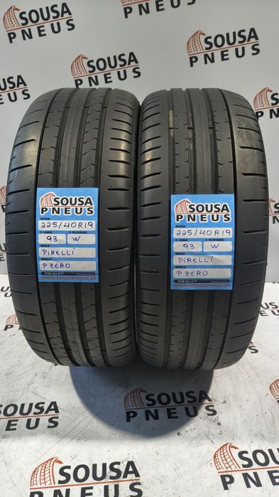 2 pneus semi novos 225-40R19 Pirelli - Oferta dos Portes