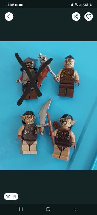 Lego figurki Hobbit
