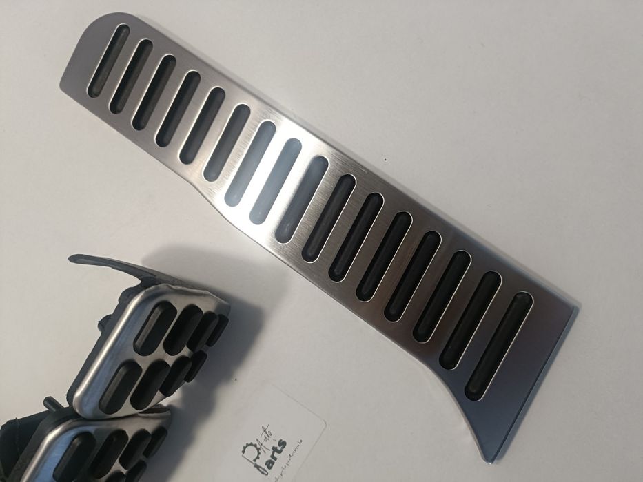 Conjunto de pedais. Alumínio mais repouso de pés Volkswagen/Skoda