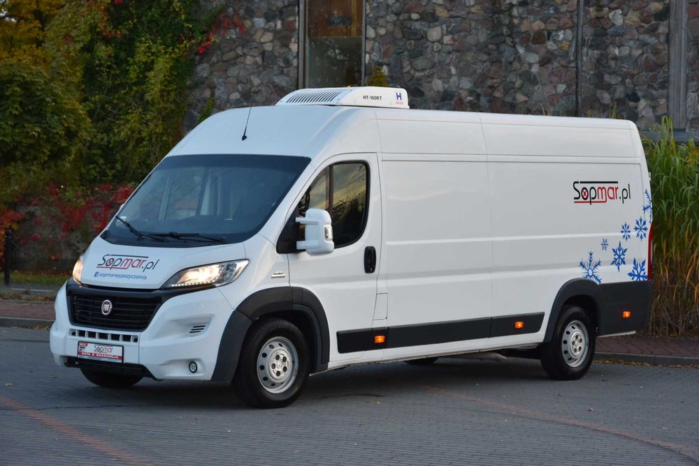 Wynajem BUS Chłodnia L4H2 Ducato WYPOŻYCZALNIA samochodów Sopmar