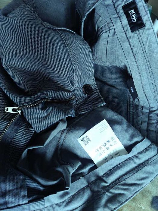 Джинсы (chino Hugo Boss jeans Germany w38 stretch grey.