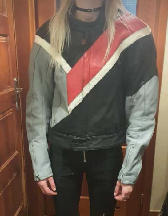 Kurtka skórzana  Hein Gericke roz  M 38 stan idealny jak nowa