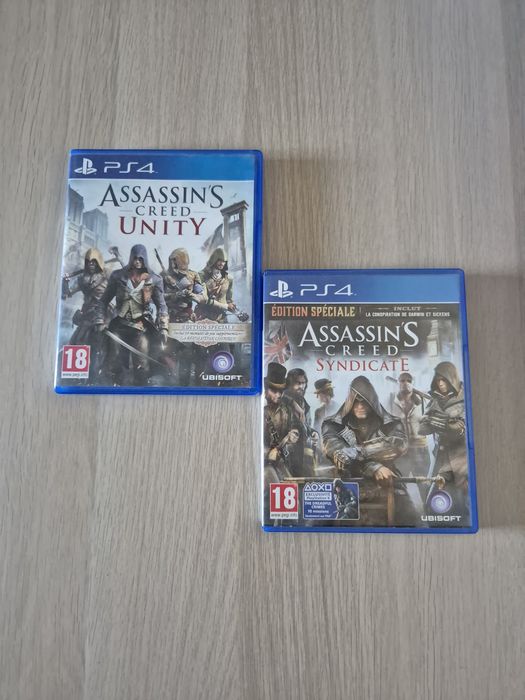 2 jogos PS4 Assassin's Creed ótimo estado