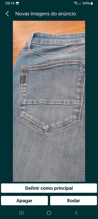 Calça Tiffosi ganga como nova