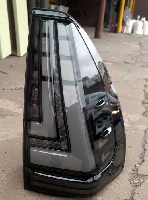 Toyota Prado 120 задні Led ліхтарі чорні червоні фонарі Тойота Прадо