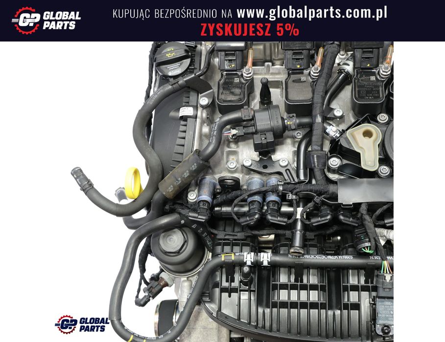 VW Passat B8 Audi A3 8V 2.0 TSI TFSI Silnik Kompletny CZPB 190KM