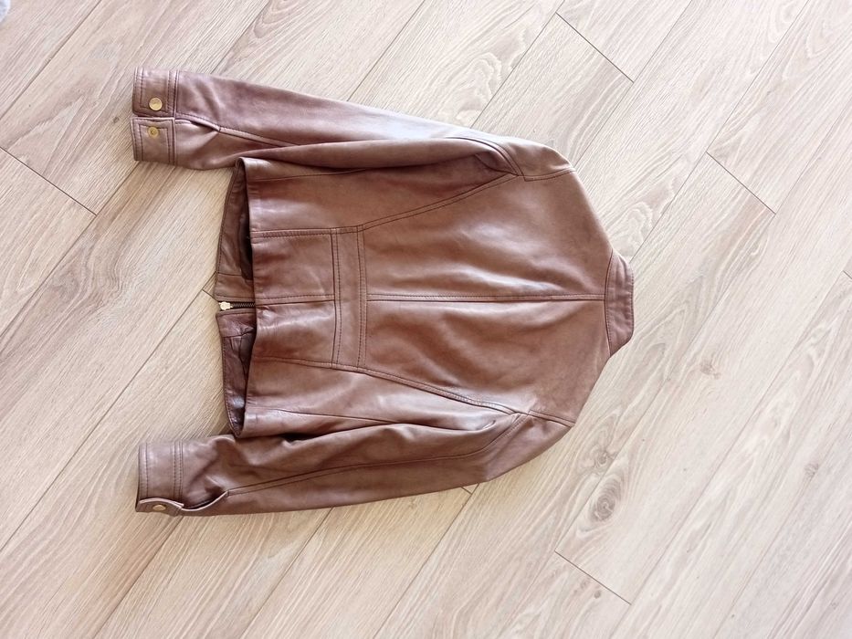 Kurtka damska brązowa