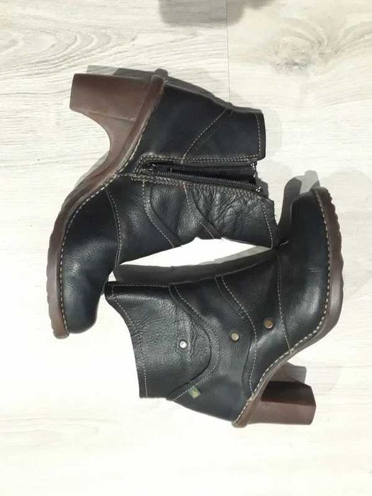 Botki i El Naturalista ciemny brąz 38