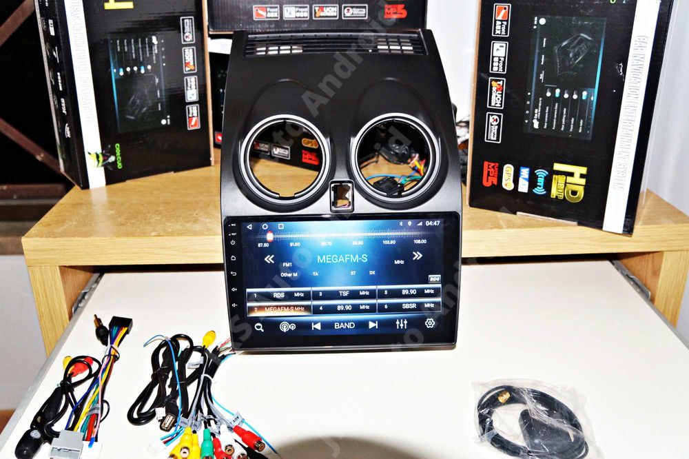AutoRadio P/ Nissan Qashquai Android 12-/16Gb/32gb64gb+Câmera/GPS_ Wif