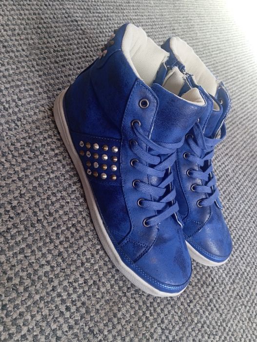 Buty niebieskie trampki damskie Peckott Denim r. 42