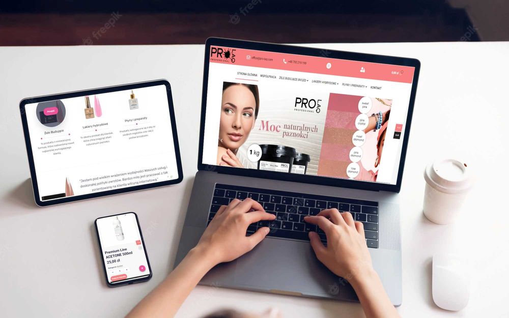 Strona, Sklep internetowy SHOPER,  Wordpress ,  WooCommerce, Presta