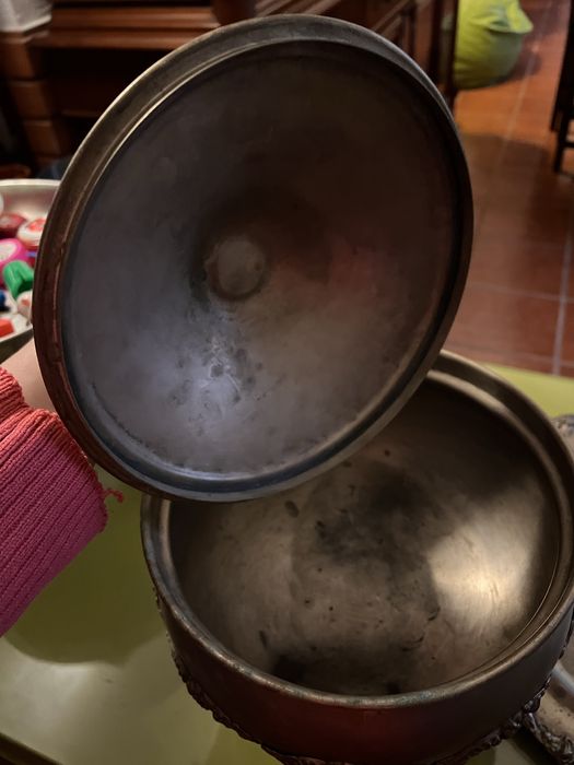 Prato e terrina antiga