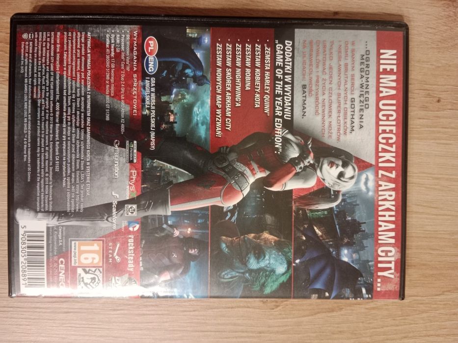 Batman Arkham City Game of the year PC