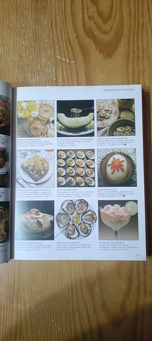 Livro de culinária internacional