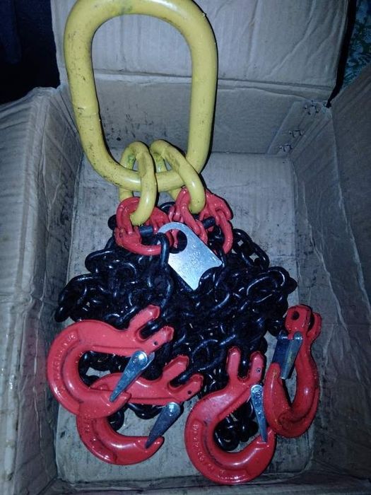 Строп цепной ПАУК  4 ветки г/п 4,25тн L=1,5м  8 класс прочности НОВЫЙ