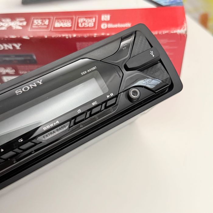 Autorrádio Sony DSX-A410BT (Bluetooth / USB / AUX / NFC)