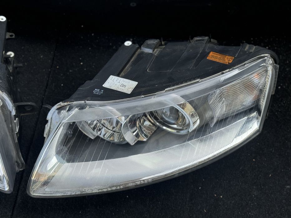 Фари ксенон Audi a6 c6 фара оптика ауді а6 с6 TYC лінзи