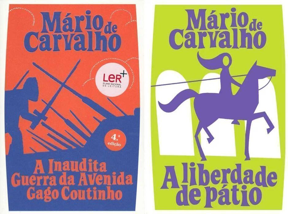 Livros de Mário de Carvalho Inaudita Guerra, Liberdade Pátio [Ler+]