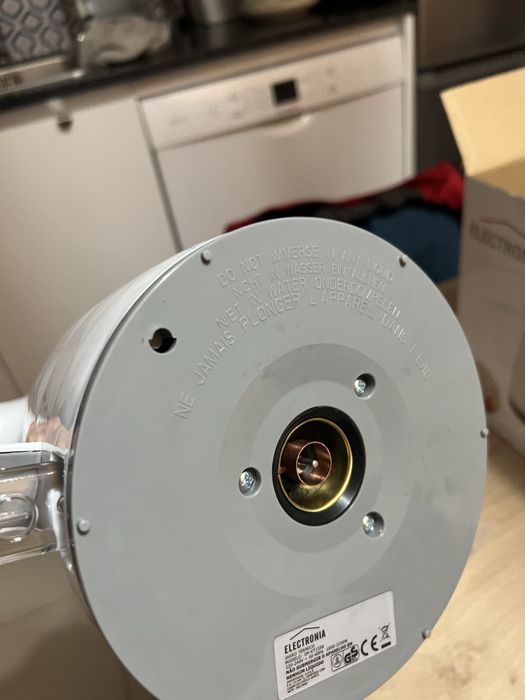 Cafeteira termica incompleta