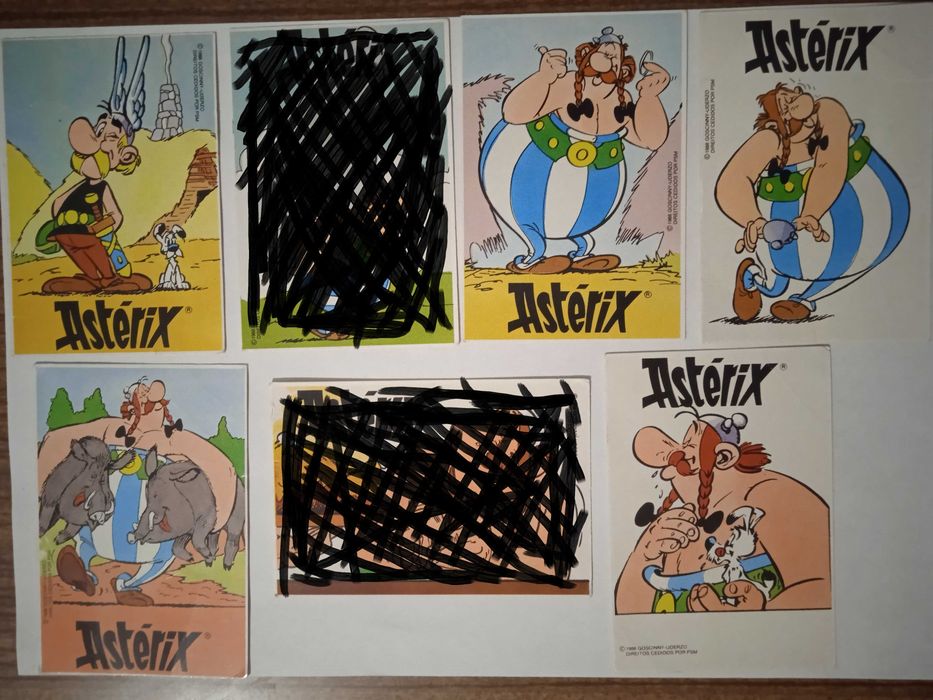 Astérix, Coleção de Calendários 1989