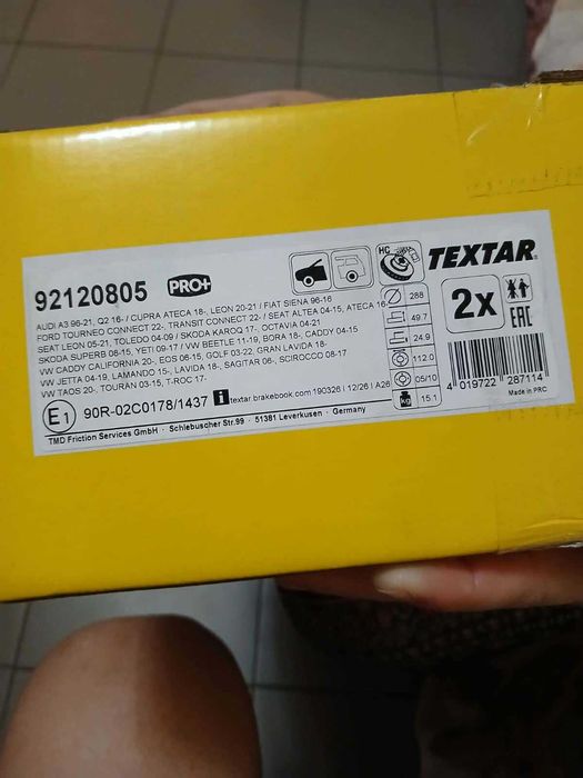 Discos novos SEAT 2015 1.9