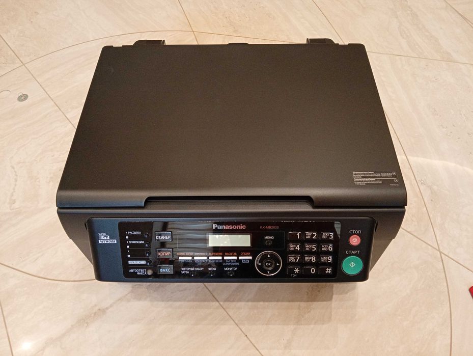 Почти новый - 4-в-1 Копир +Факс А4/Телефон +Принтер USB/LAN Panasonic KX-MB2020