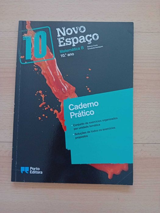 Caderno Prático/Caderno de Autoavaliação - Novo Espaço - Matemática A - 10º Ano