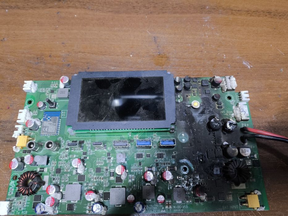 Плати інвертора/зарядки та BMS від IEE singo 1000