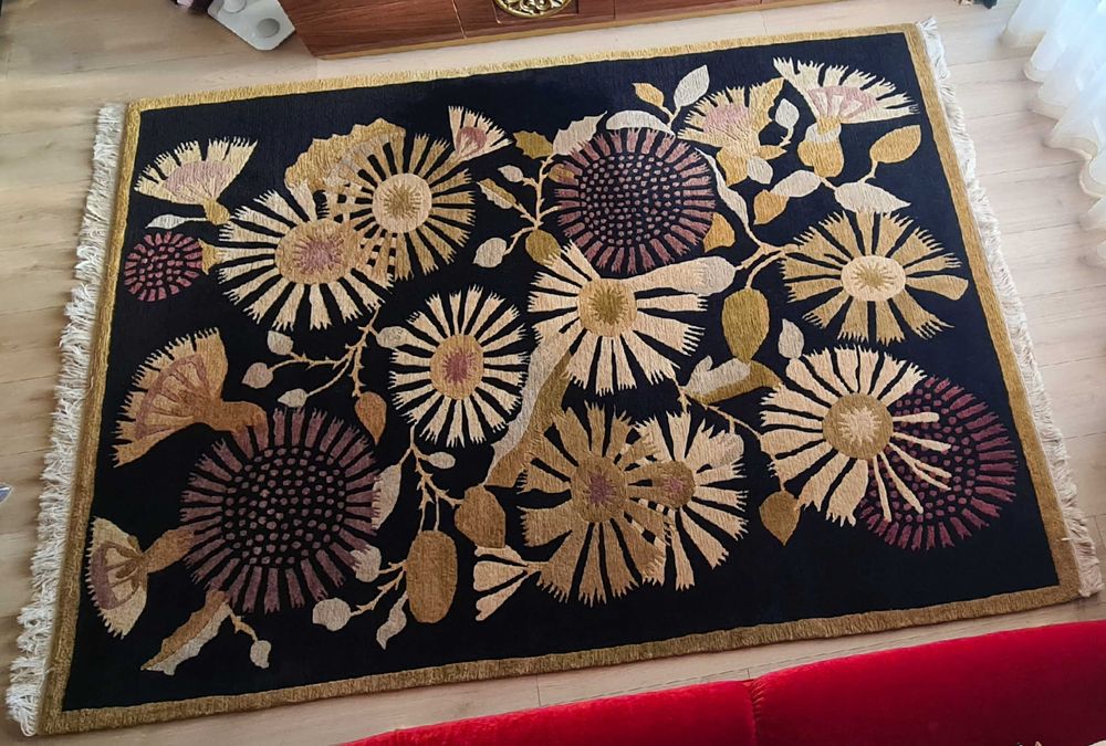 Tapete Persa Carpete oriental Nepal lã 100% Feito a mão  2,40 x 1,70