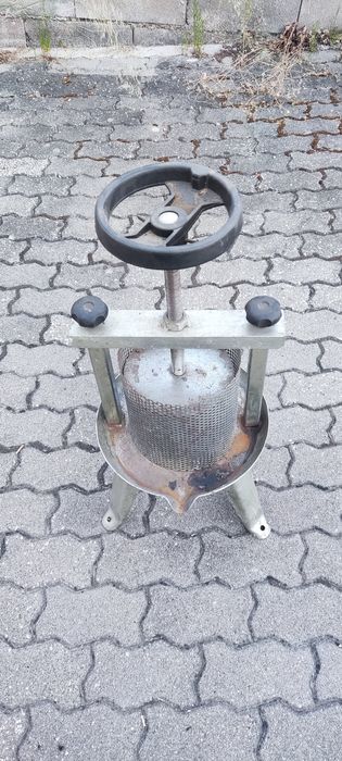 Prensa de mel manual aço inoxidável