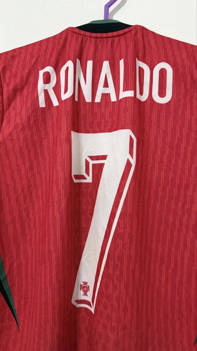 Koszulka Piłkarska Dziecięca Portugalia Ronaldo # 7 Rozmiar 176