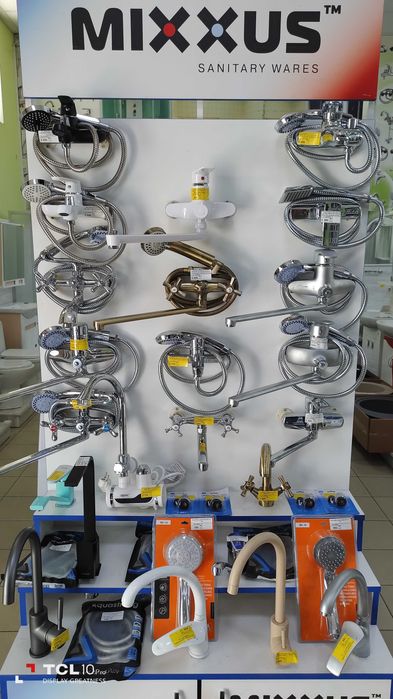 Змішувачі для  кухні та ванної кімнати