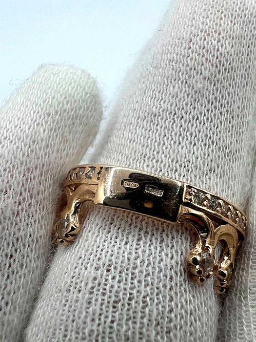 Каблучка золото 585*