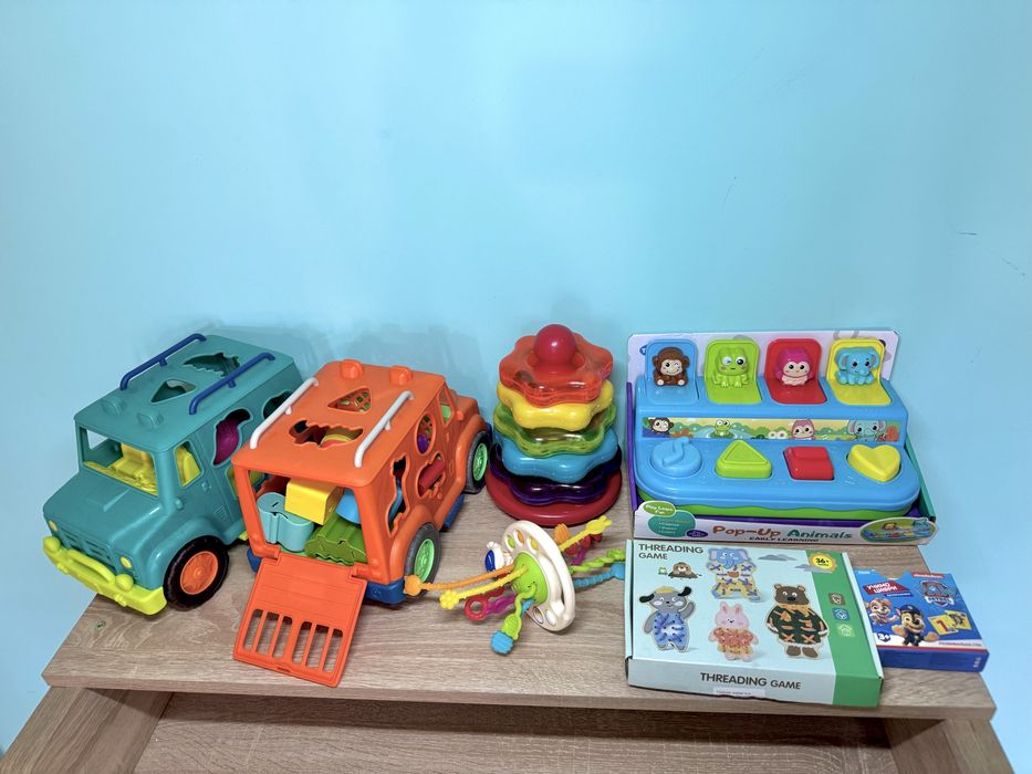 Fisher price little people chicco smoby little tikes zuru pets alive kiddismart lego duplo battat розвиваючі іграшки