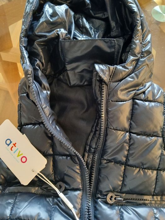 Colete impermeável acolchoado bebé