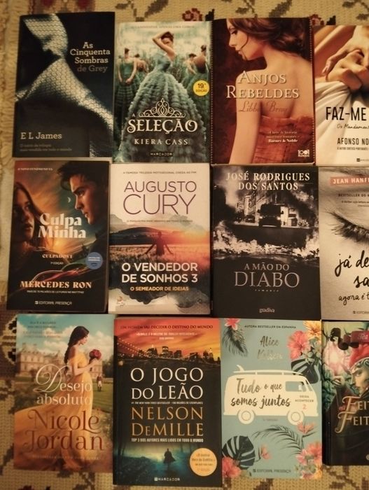 Livros Best sellers romance