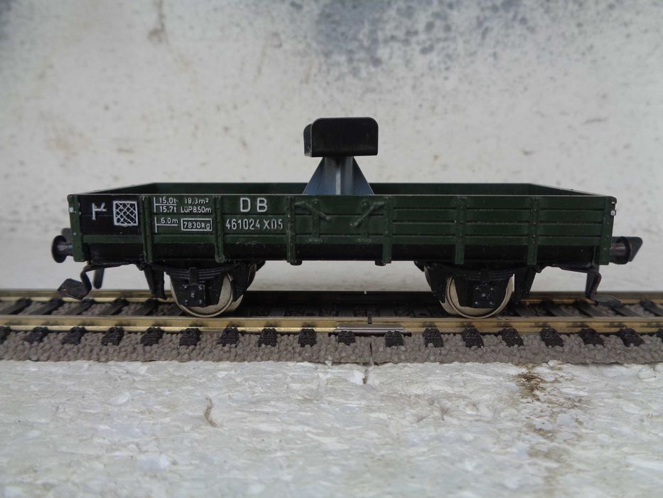 1:87 Fleischmann Vagão de apoio a grua da  DB