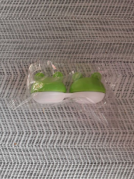 NOWY pojemnik na soczewki kontaktowe "żabka" + gratis