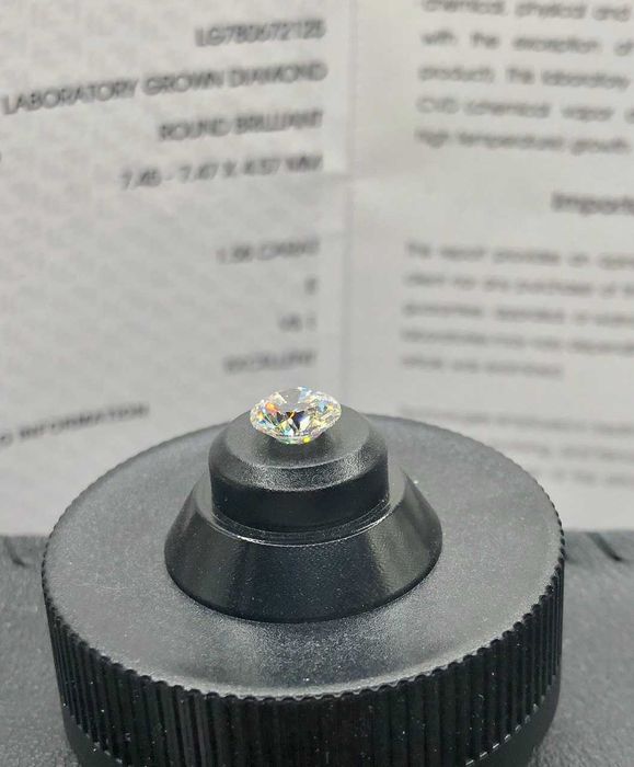 Бриллиант под кольцо 1.58 карат сертификат
