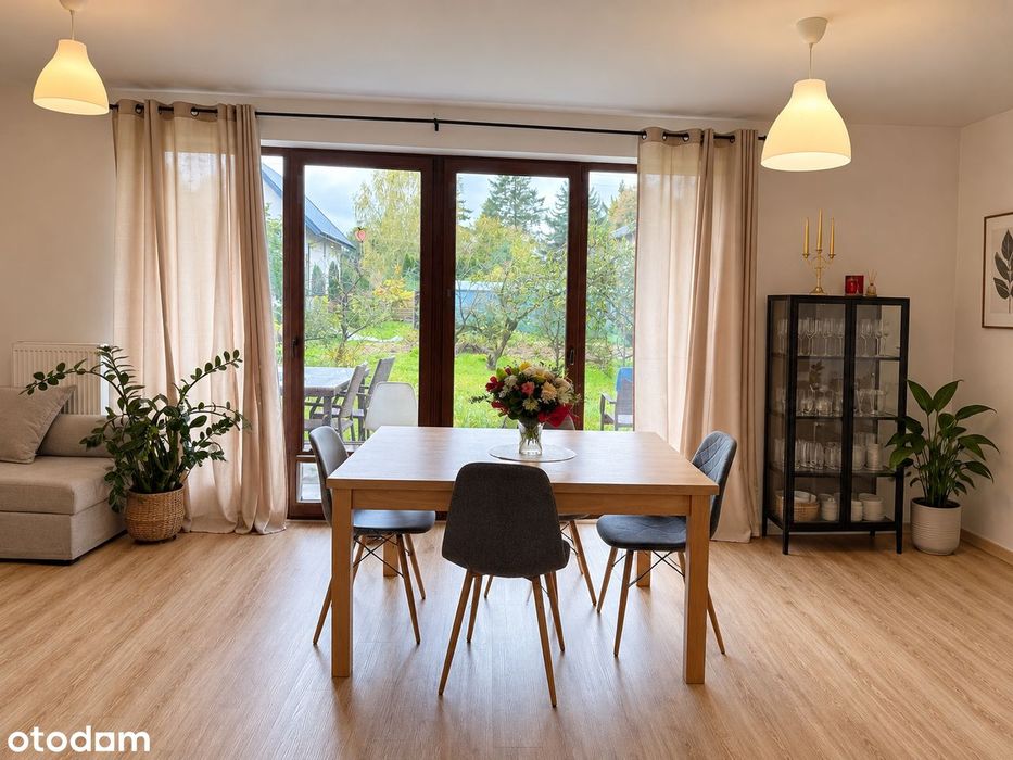 Dom 177 m² z garażem i ogródkiem na kameralnym osiedlu w Józefosławiu