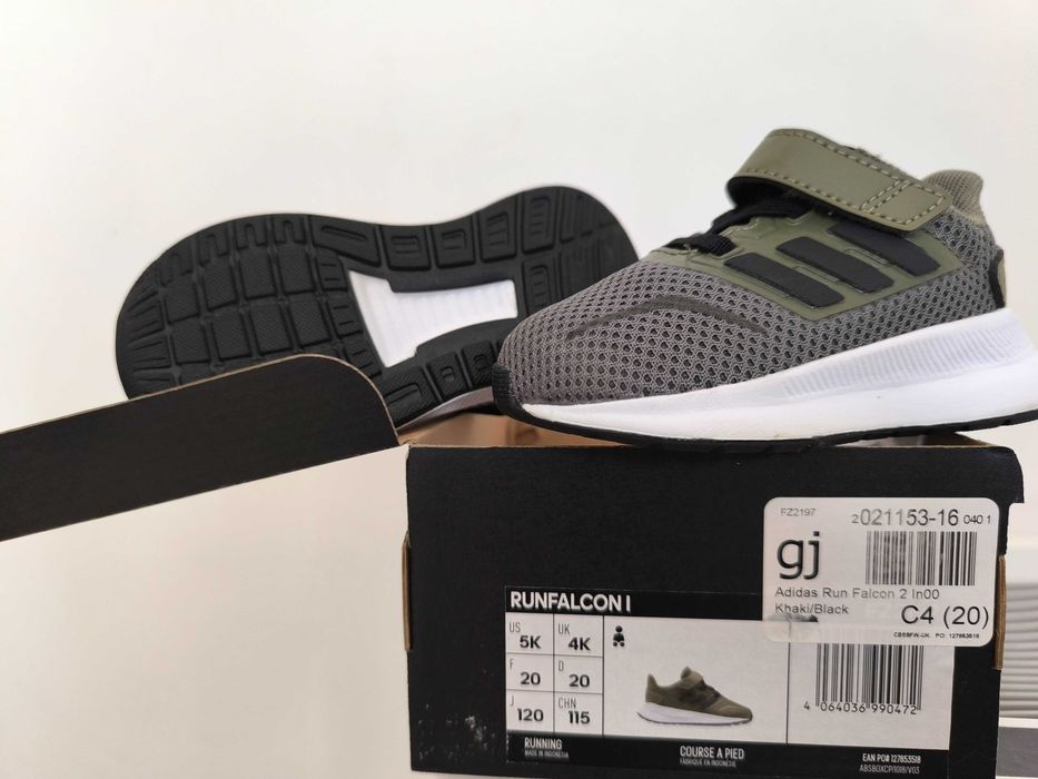 Sapatilhas adidas verdes N. 20