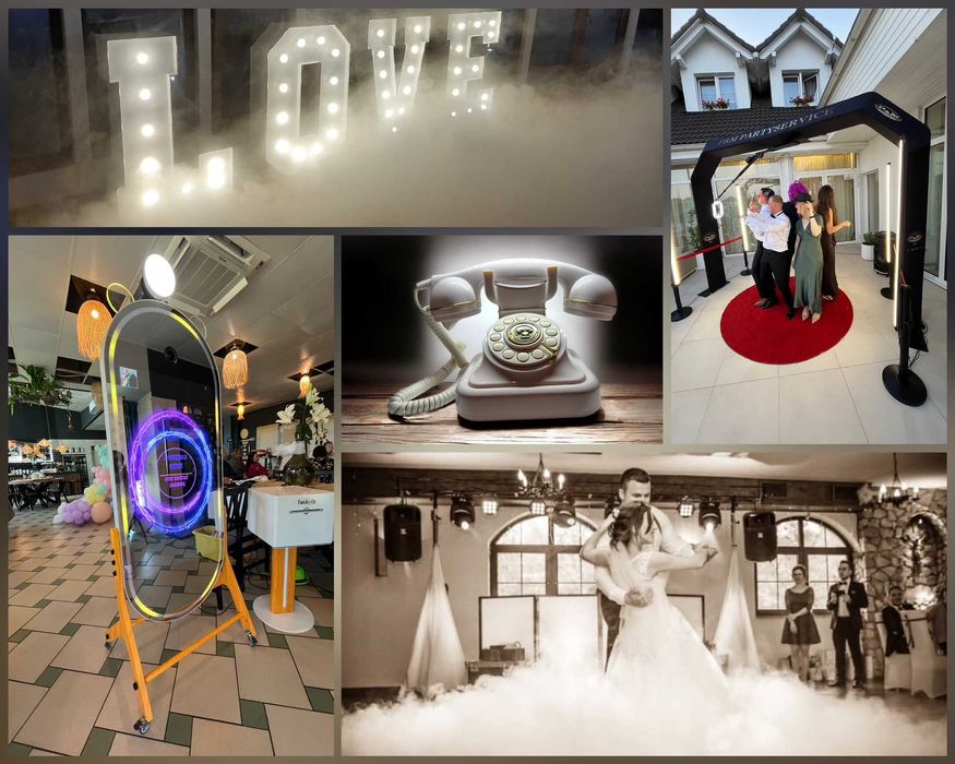 Fotobudka, Fotobudka 360, FotoLUSTRO, CIĘŻKI DYM , LOVE, MIŁOŚĆ