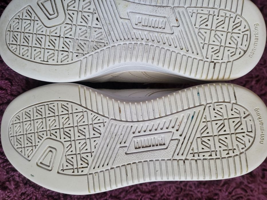 Białe adidasy Puma dla dziewczynki r. 33