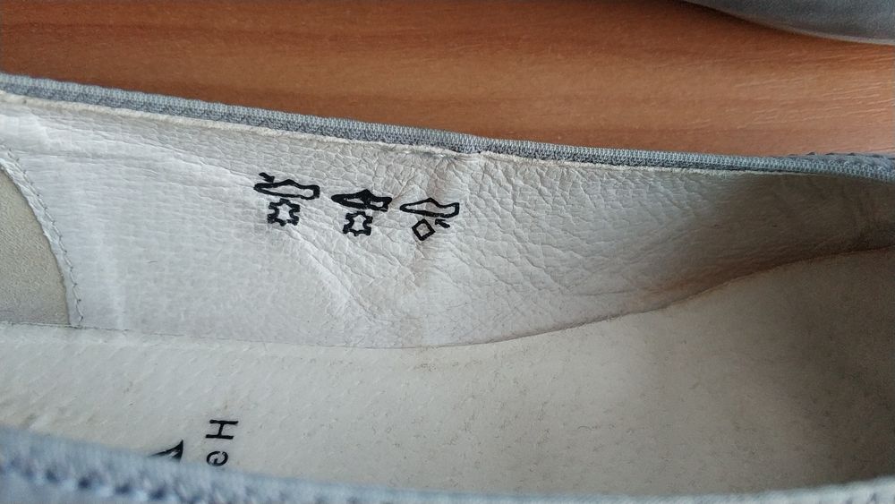 женскиеі кожаные туфли 41р,  26см