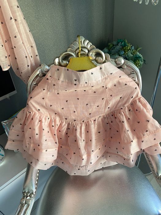 Piękny komplet puder,serca,Zimmerman,lux!