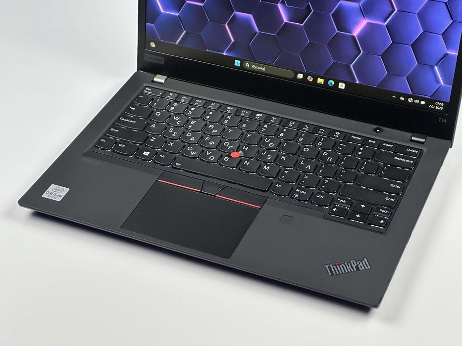 Laptop Lenovo ThinkPad T14 Gen 1 | i5-10310U / FHD DOTYK / US / FV23%