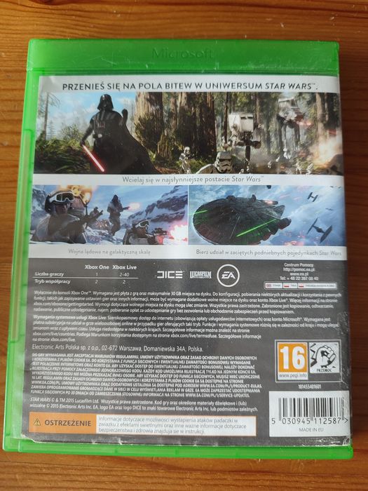 Gra Battlefront na Xbox One